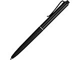 Ручка пластиковая soft-touch шариковая Plane, черный, фото 3
