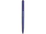 Ручка пластиковая soft-touch шариковая Plane, синий, фото 2