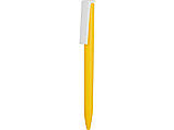Ручка пластиковая шариковая Fillip, желтый/белый, фото 2