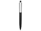 Ручка пластиковая трехгранная шариковая Lateen, черный/белый, фото 3