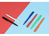 Ручка пластиковая шариковая  UMA Happy, синий, фото 2