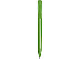 Ручка пластиковая шариковая Stitch, зеленое яблоко, фото 2