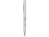 Ручка металлическая шариковая Slim, серый, фото 4