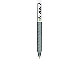 Ручка пластиковая шариковая Diamonde, серый, фото 5