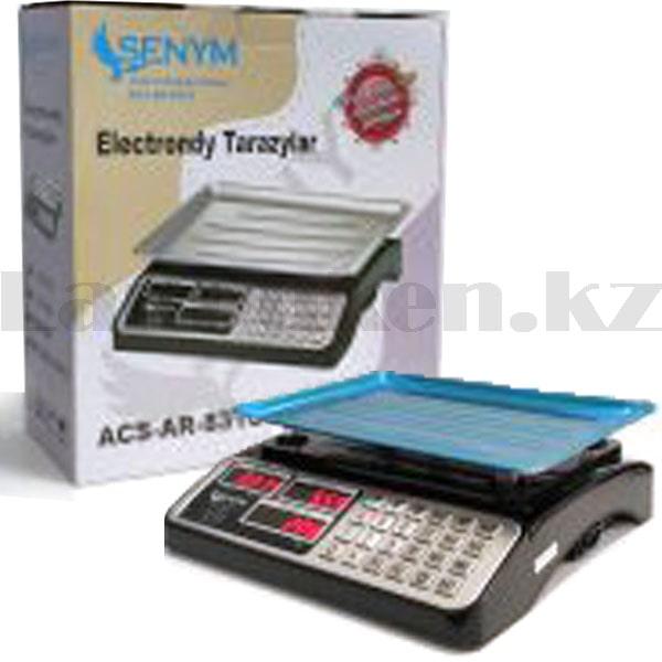 Электронные торговые весы 40 кг Senym ACS-AR-831С - фото 1 - id-p100032789