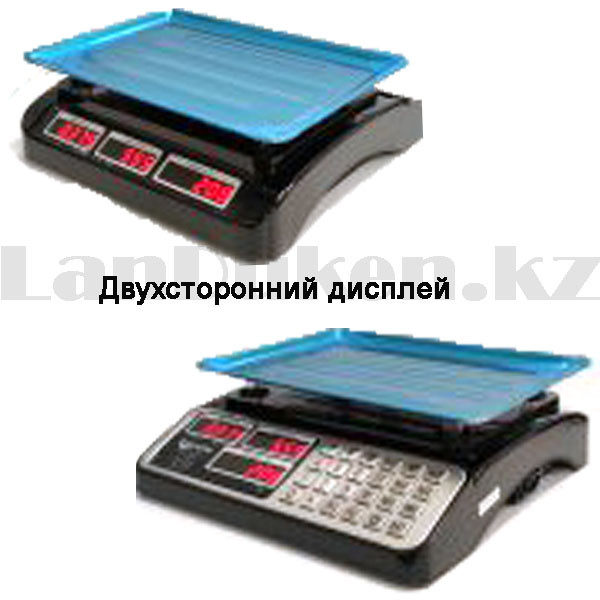 Электронные торговые весы 40 кг Senym ACS-AR-831С - фото 4 - id-p100032789