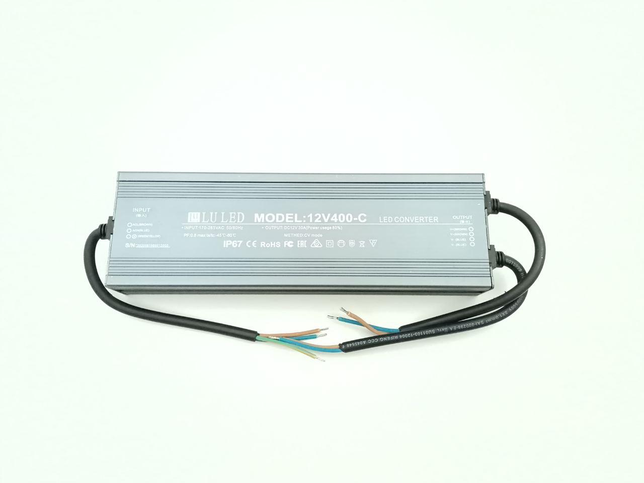 Блок питания, трансформатор LU LED 12В 200W