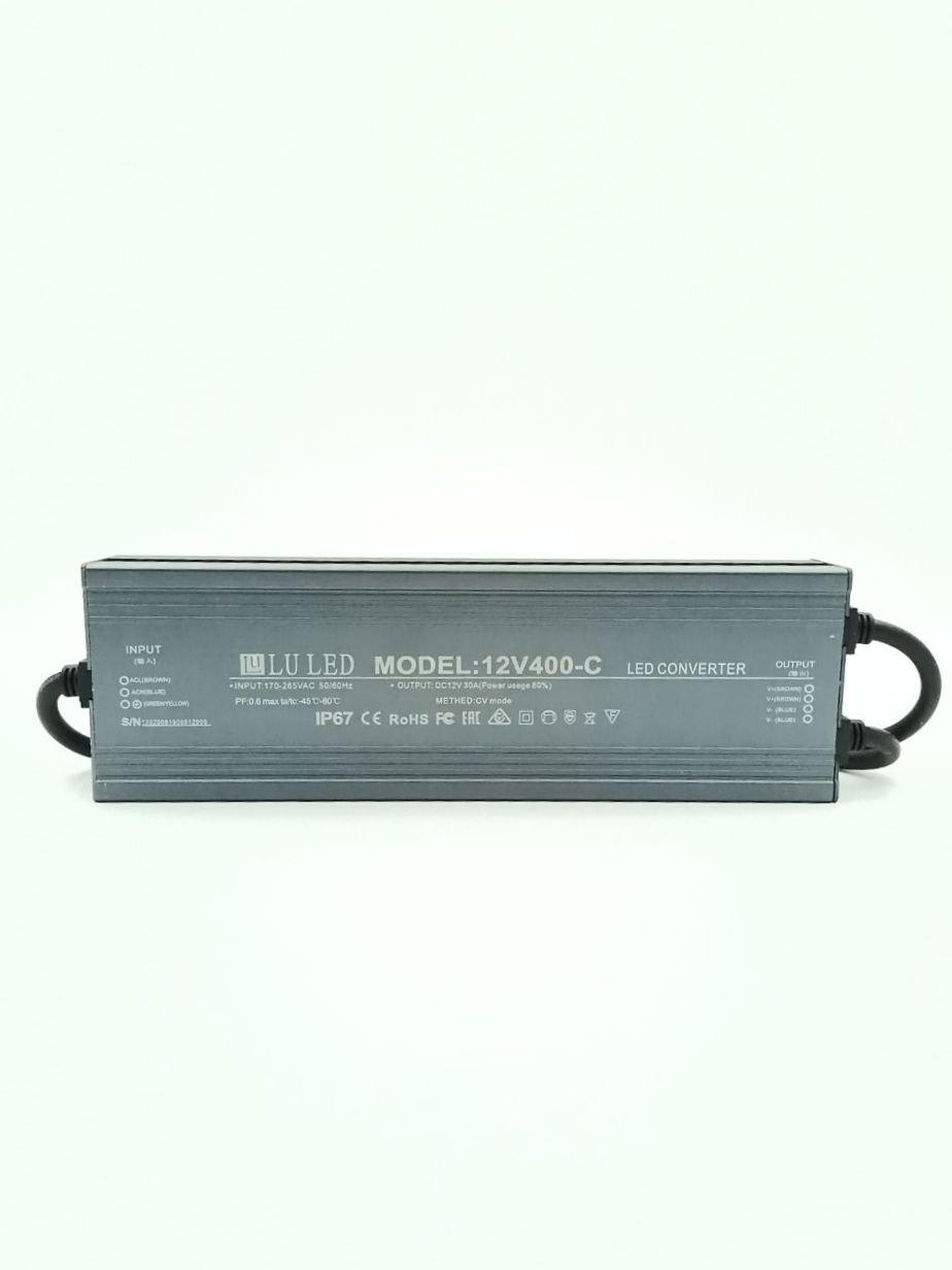 Блок питания, трансформатор LU LED 12В 200W - фото 2 - id-p100036773