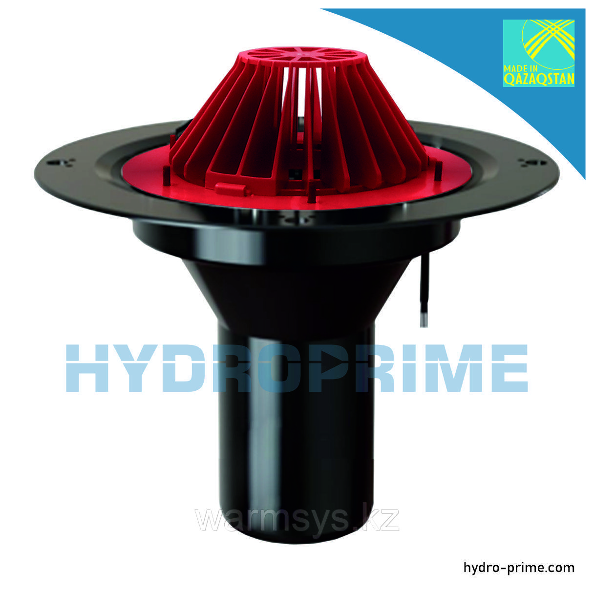 Воронки кровельные HP-110 с прижимным фланцем и электрообогревом (id ...