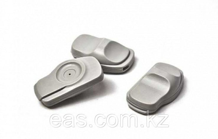Защитная аккустомагнитная бирка с феритовым стержнем AM Mini Super Tag серый, фото 2