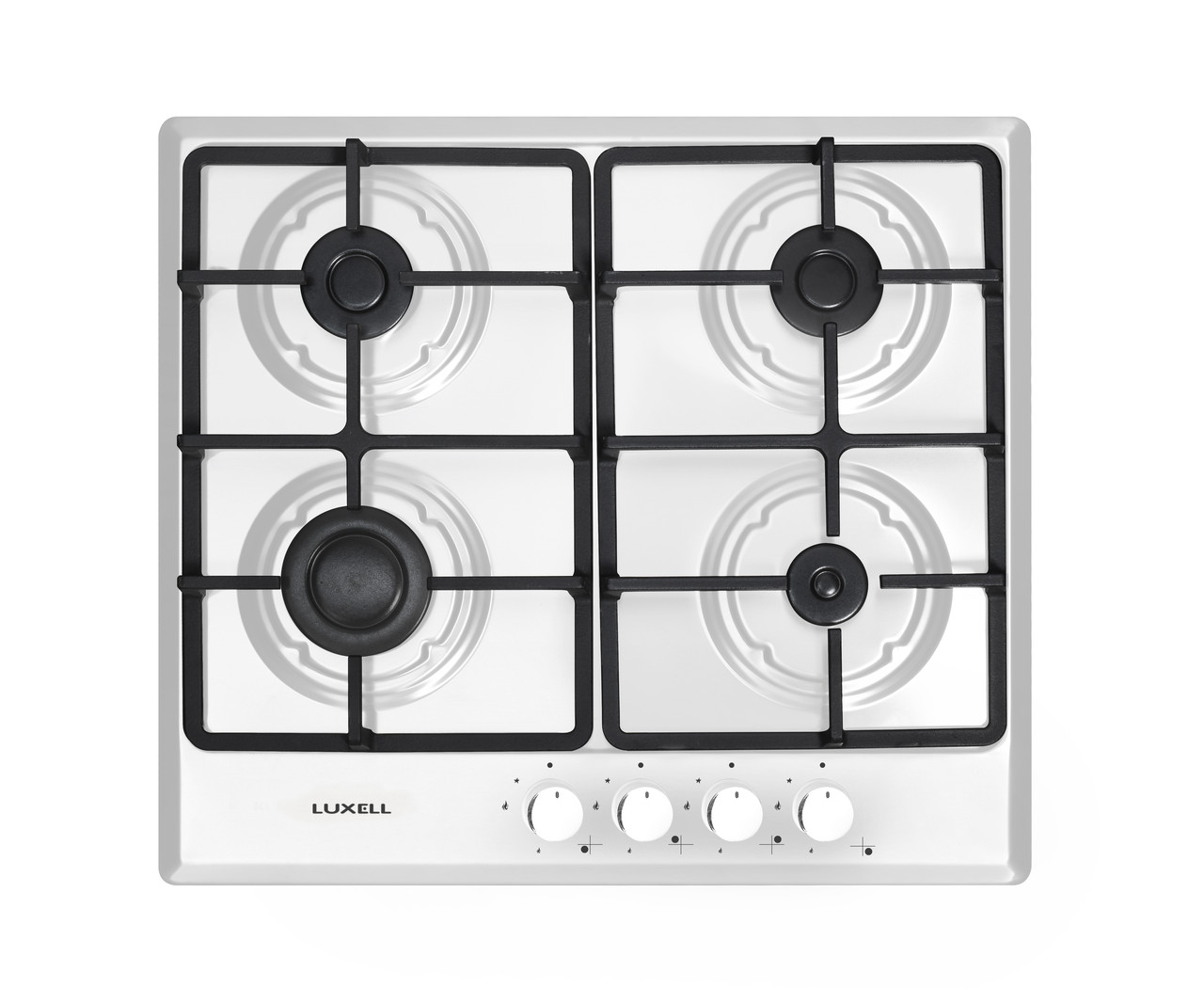 Luxell M6-40BF газовая варочная поверхность WHITE