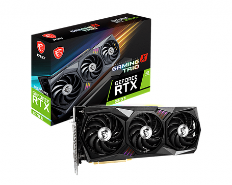 Видеокарта MSI GeForce RTX 3070 Ti Gaming X Trio, фото 2