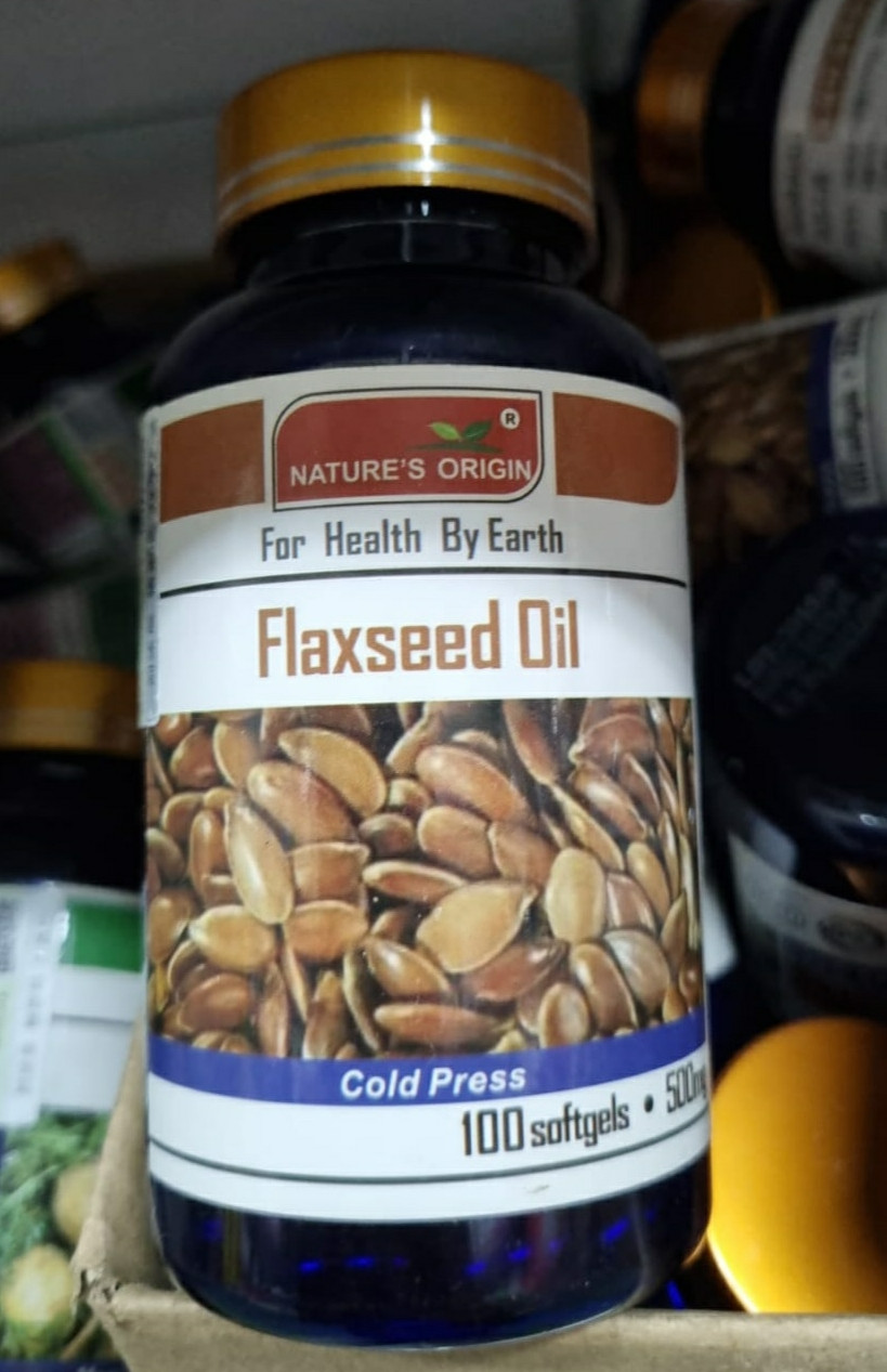 Льняное масло в капсулах 100 шт. - Flaxseed Oil