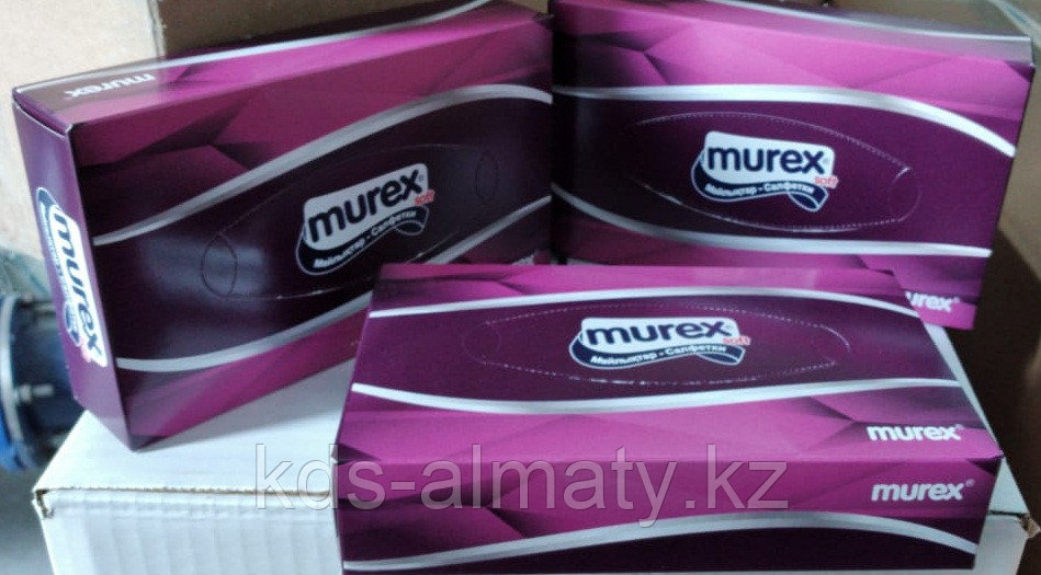 Салфетки вытяжные в коробке Murex Mini (120 штук) - фото 3 - id-p100065395