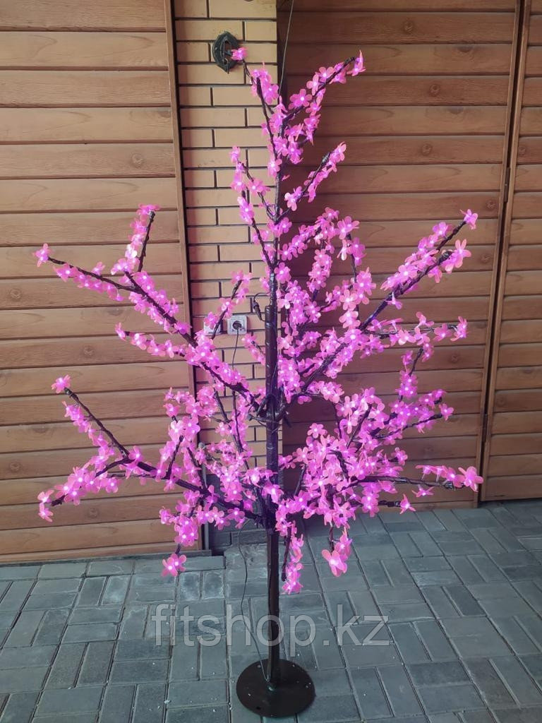 Светодиодное дерево "Сакура" фиолетовый свет 180 см