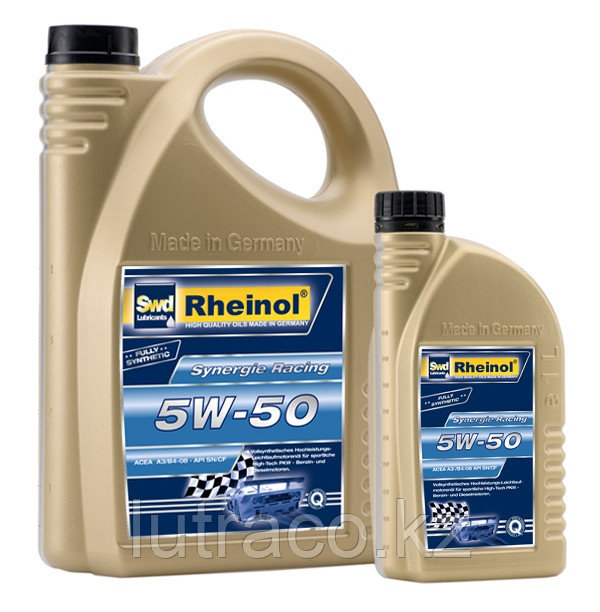 SwdRheinol Synergie Racing 5W-50 - Полностью синтетическое моторное масло