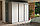 Шкаф-купе 3-дверный Slide 179,2х240,3х60,1 см, без зеркала, белый, фото 4