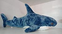 Мягкая игрушка монстр Акула маленькая 45 см синяя