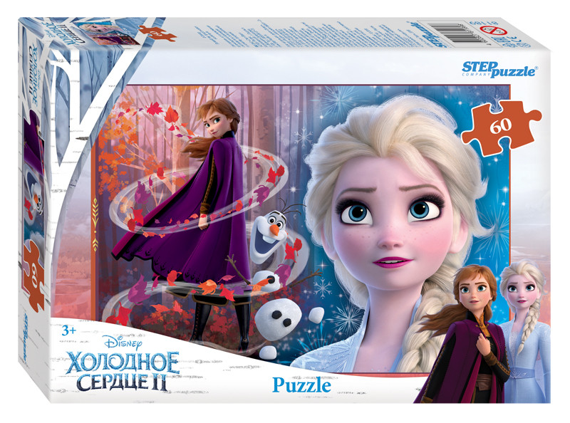 Мозаика puzzle 60 Холодное сердце - 2 (Disney)