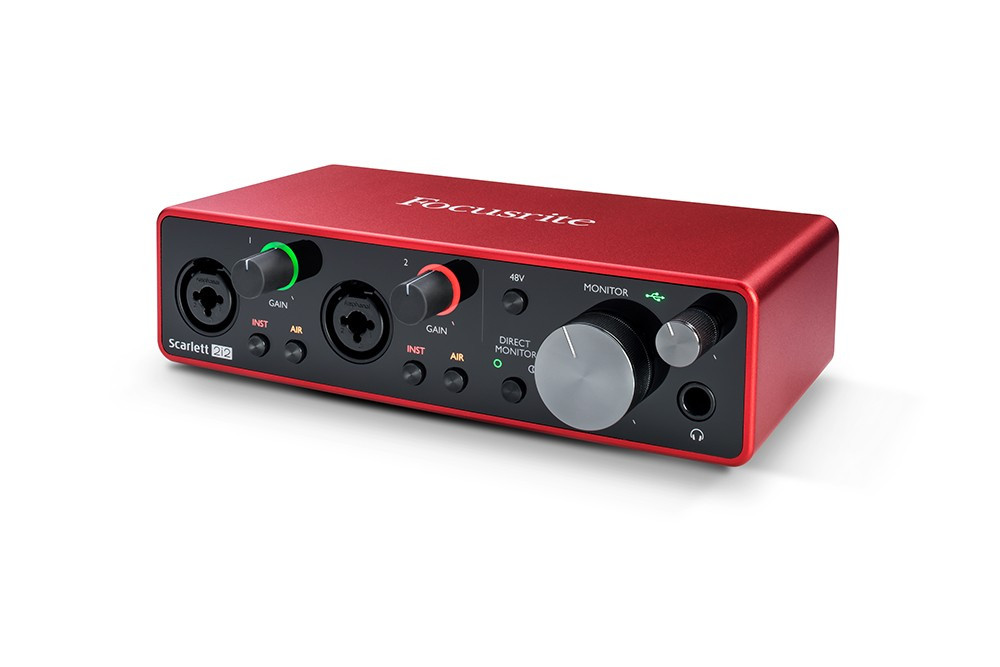 Звуковая карта Focusrite Scarlett 2i2 3rd Gen. звуковые карты в ...