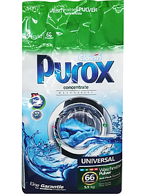 Бесфосфатный стиральный порошок универсальный Clovin Purox Universal ЭКО 5,5 кг (66 стирок) для всех цветов