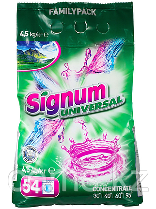 Стиральный порошок Signum Universal 4.5 кг, фото 2