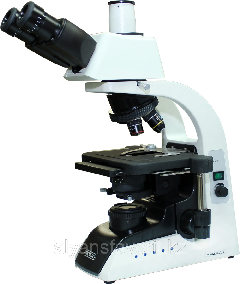 Микроскоп Микмед-6 вариант 74-СТ (трино-, план-ахромат) - фото 1 - id-p100067886