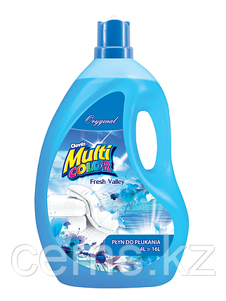 Кондиционер для белья Multicolor Fresh Valley Оригинальный 4 л, фото 1