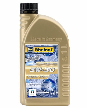 Полностью синтетическое эстеровое моторное масло SwdRheinol Synergie Racing Double Ester 5W-30, фото 2