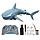 Игрушка акула на п/у с фонариком и фонтаном 606-24 серый, фото 3