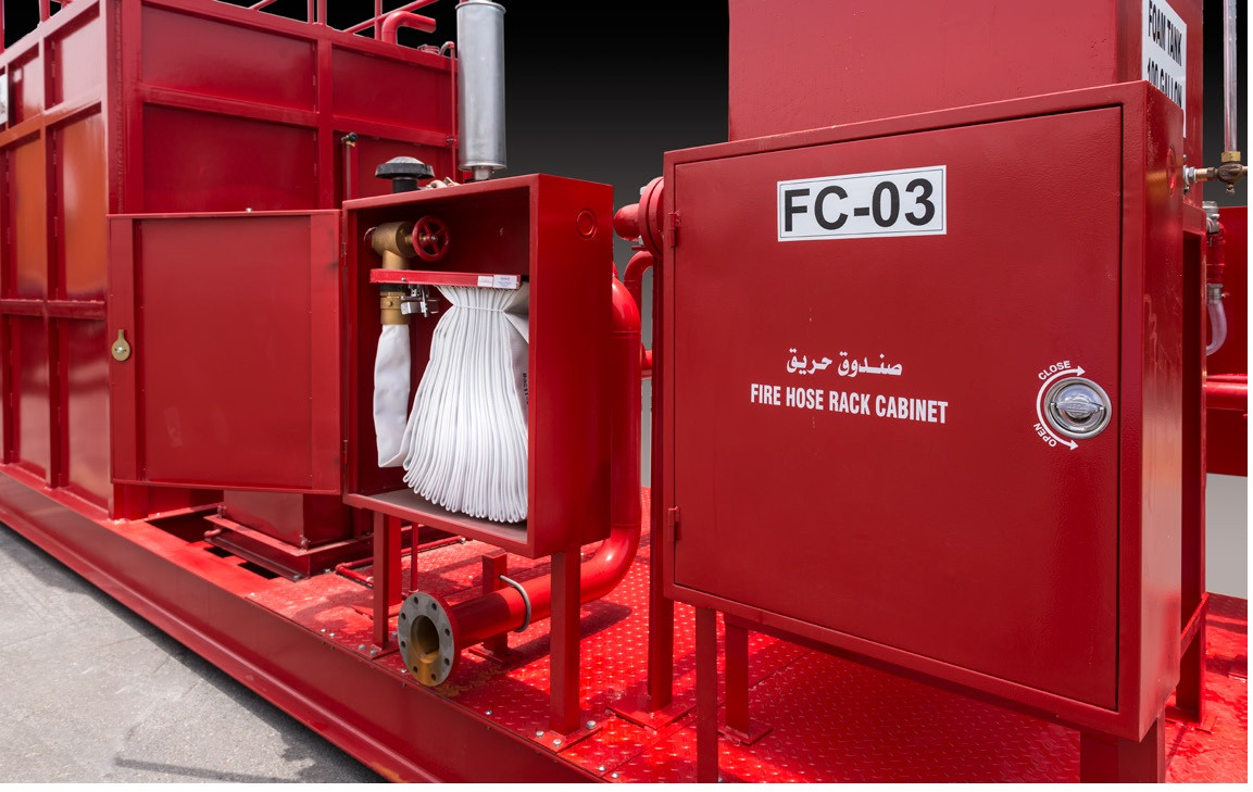 Переносная автономная цистерна с насосом, Foam/water firefighting skids - фото 3 - id-p100074446