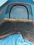 Палатка туристическая JJ-002 синяя, фото 2