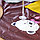Фартук женский водонепроницаемый с полотенцами и кармашком с мишкой коричневый, фото 5