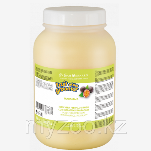 ISB FRUIT MARACUJA Восстанавливающая маска для длинной шерсти с протеинами, 3л