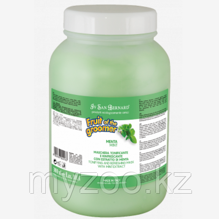 ISB FRUIT MINT Восстанавливающая маска для любого типа шерсти с витамином В6, 3л