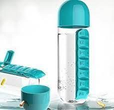 Бутылка для воды с таблетницей Pill Vitamin Water Bottle - фото 2 - id-p100110898