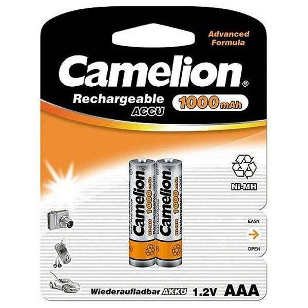 Аккумулятор Camelion R03 1000mAh NI-MH BL2