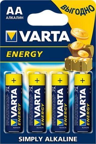 Батарейка Varta 4106 Energy LR06 BL-4 (АА Бл-4)