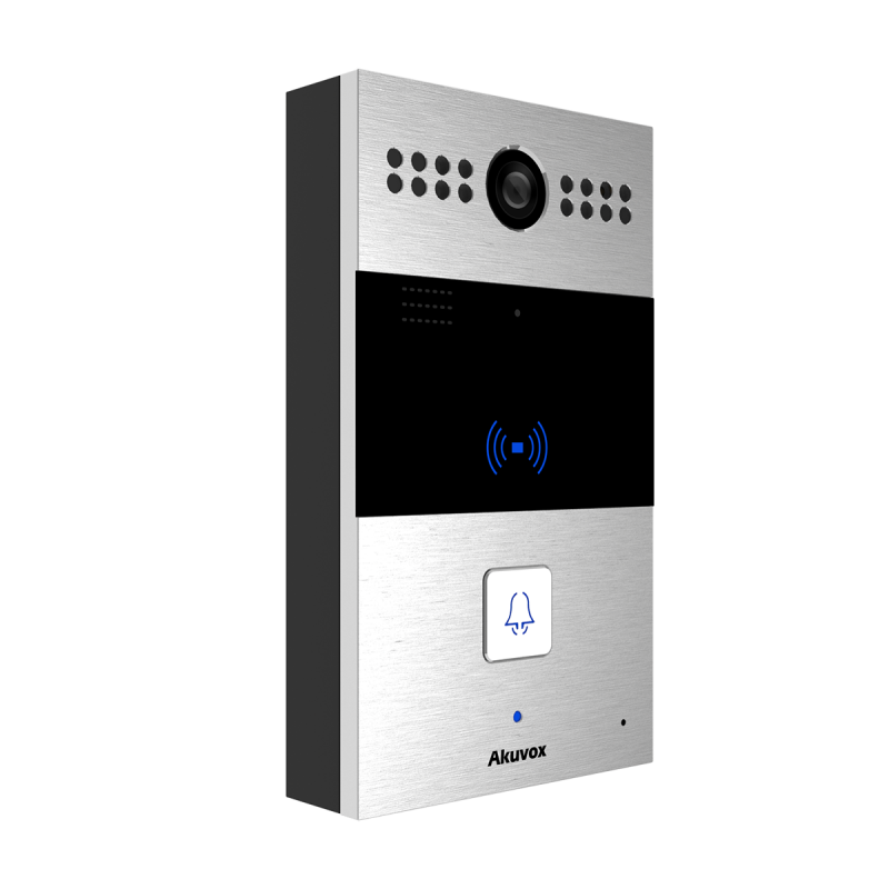 SIP- аудио/видео домофон со считывателем RFID и IC R26C