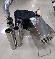 Теплообменник Вектор-ВУ 355х170х240 нерж.сталь,с вентилятором, в сумке