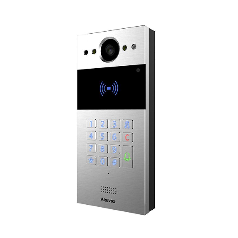Компактный SIP-аудио/видео домофон со считывателем RFID-карт R20K On-Wall