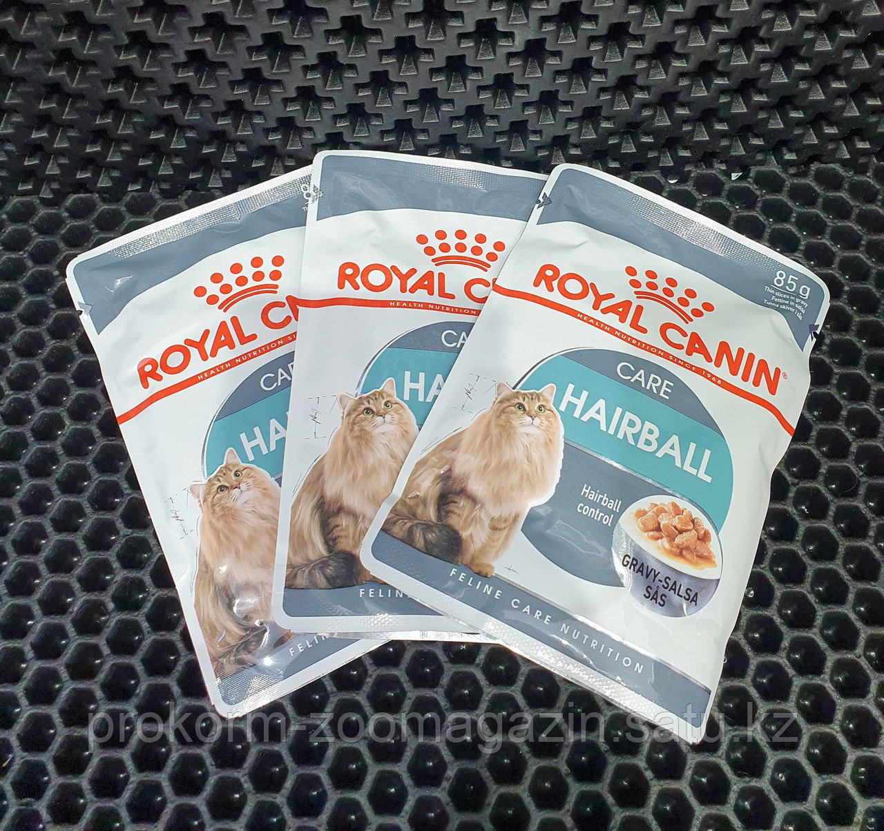 ROYAL CANIN HAIRBALL Care( Роял Канин для вывода шерсти) в соусе, пауч 85 гр - фото 1 - id-p100128272