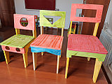 Стол стул столики стульчики детские в Алматы фанера деревянные, фото 6