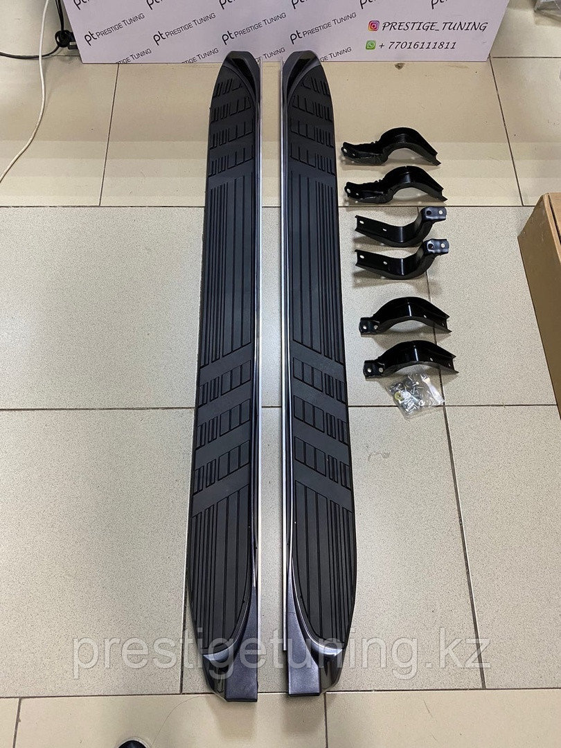 Подножки на Land Cruiser Prado 120 2003-09 (Мокрый асфальт): продажа ...