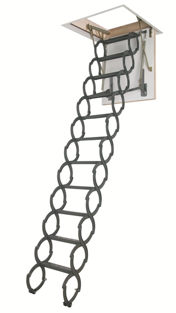 Чердачная лестница металлическая ножничная Fakro LST 60*120*280см - фото 7 - id-p79916115