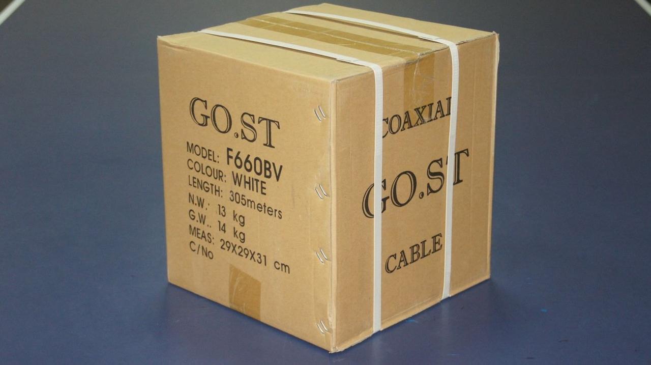 Коаксиальный кабель RG6 GOST F660BV бел. 100м - фото 6 - id-p100130096