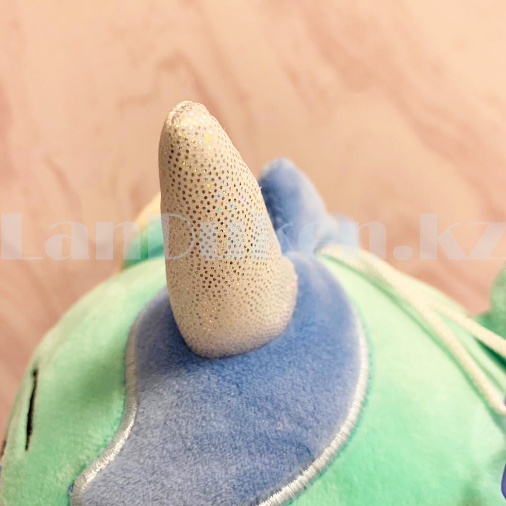 Мягкая игрушка Единорог с присоской 23 cм зеленый - фото 4 - id-p100130129