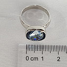 Кольцо из серебра с кристаллом SOKOLOV покрыто  родием 94013179 размеры - 17 18, фото 3