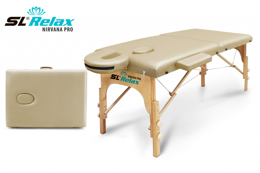Массажный стол Relax Nirvana Pro SLR-14 (Beige)