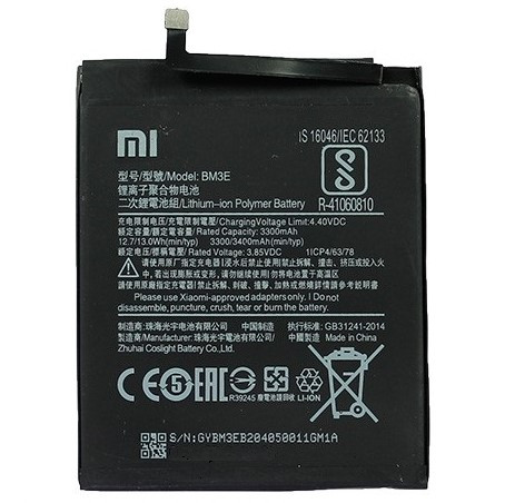 Заводской аккумулятор для Xiaomi Mi8 (BM3E, 3400 mAh)